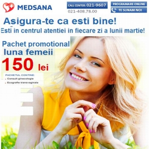 SuperCADOU de la MEDSANA, Ploiesti, pentru femei - Vezi care e cea mai buna oferta a primaverii