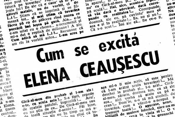 Capsula Timpului - Cum se excita Elena Ceausescu