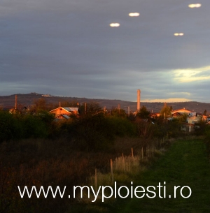 OZN sau CE? Obiect ciudat, fotografiat langa Ploiesti - FOTO