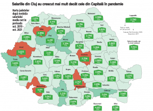 harta salariilor - salarii Ploiesti