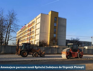 Parcare noua la Spitalul Judetean Ploiesti