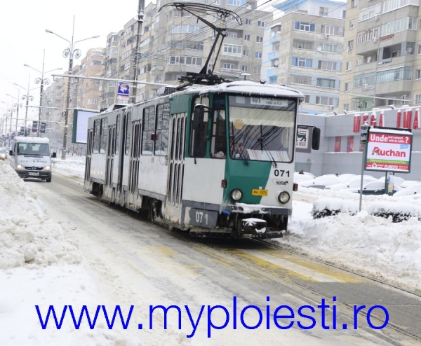 Deszapezire Ploiesti - Pe Republicii se circula relativ bine - GALERIE FOTO