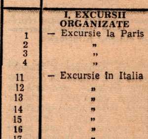 O excursie gratis la Paris. Ghici cine oferea asta in România comunistă.