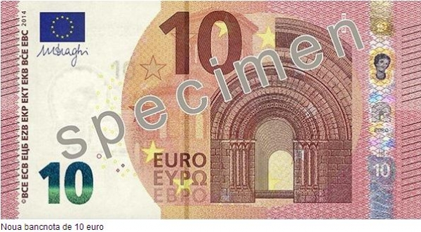VIDEO - Asa arata noua bancnota de 10 euro