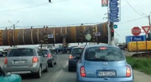 Transport special la Ploiesti - VEZI VIDEO