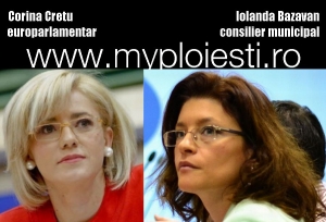 Consilierul PSD de Ploiesti Iolanda Bazavan - asemanare uimitoare cu Corina Cretu