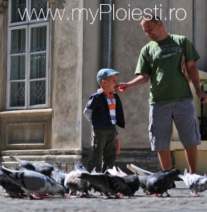 E vreme de plimbare, azi in Ploiesti. Scoate-ti copilul la soare!