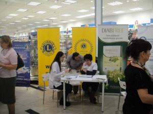 Lions Club Ploiesti - actiune de Ziua Mondiala a Diabetului