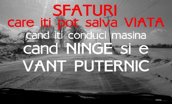 sfaturi supravietuire iarna