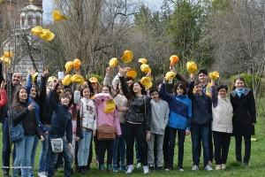 Lions Club Ploiesti a plantat azi noua arbori-minune in parcul Cina