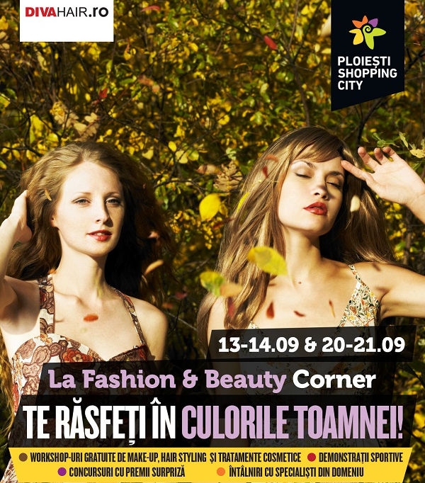 Fashion&Beauty Corner, din nou, in acest weekend, la Ploiești Shopping City