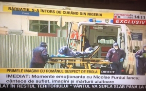 EBOLA la Ploiesti - Suspiciune intemeiata la un pacient din Spitalul Judetean