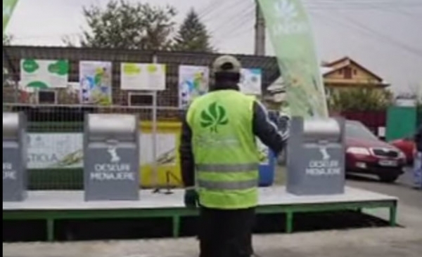 Rosal Ploiesti - cum functioneaza sistemele sisteme subterane de colectare a deseurilor - VIDEO