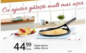 Tigaie pentru clatite, la oferta, la LIDL - FOTO