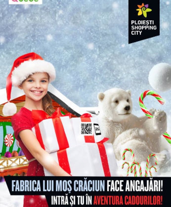 Fabrica lui Moș Crăciun se întoarce la Ploiești Shopping City