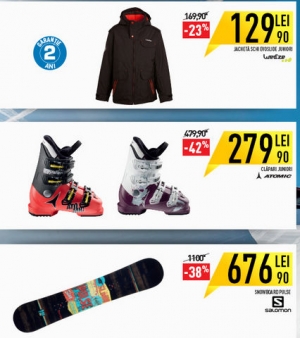 Oferte de iarna, poate ULTIMA, la Decathlon Ploiesti - FOTO