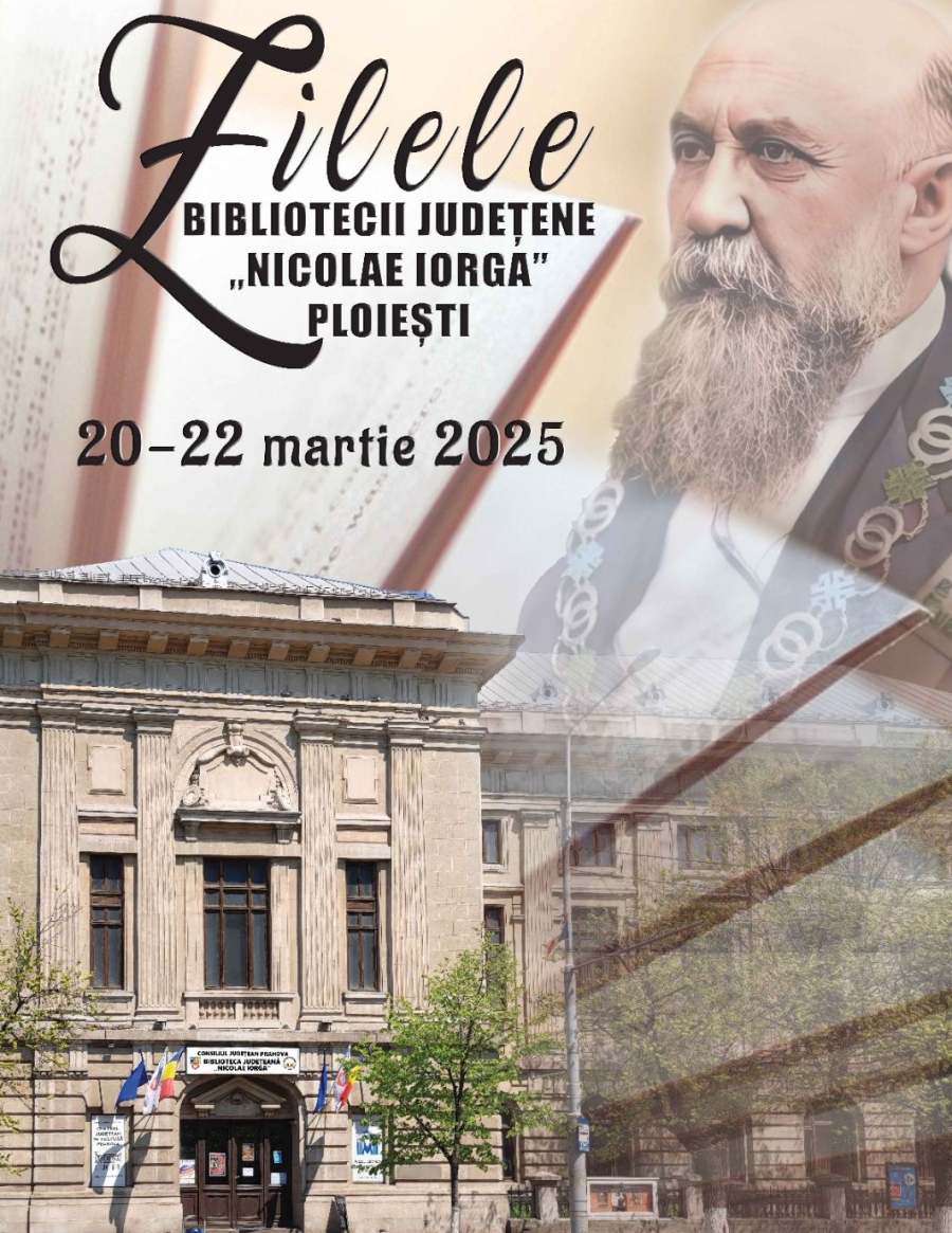 20 - 22 martie 2025 - ZILELE BIBLIOTECII JUDEȚENE