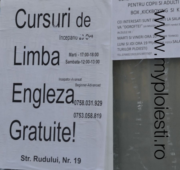 Unde faci GRATUIT cursuri de engleza