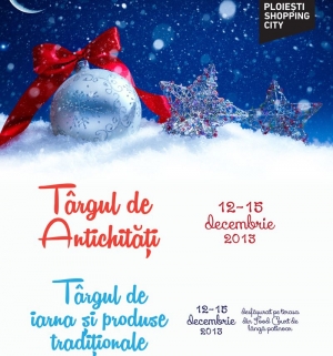 Târg de Iarnă si de Antichitati la Ploiești Shopping City